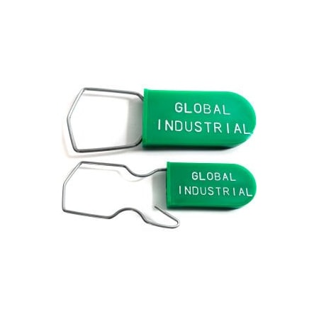 Cambridge Security Seals Padlock Seal With Wire Hasp Green 1000/Pack PAD00046